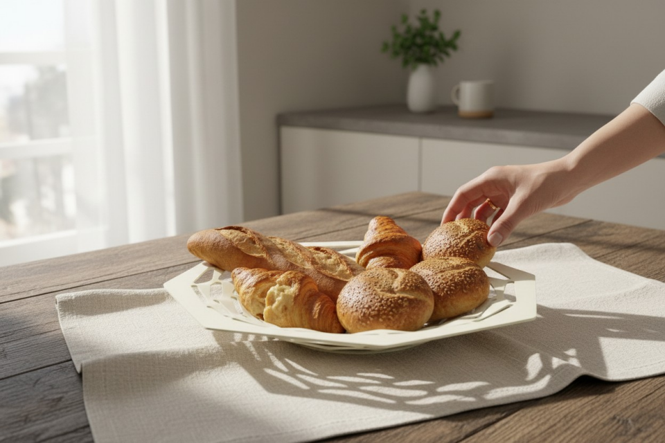 KAMETON Çelik Meyve & Servis Kasesi