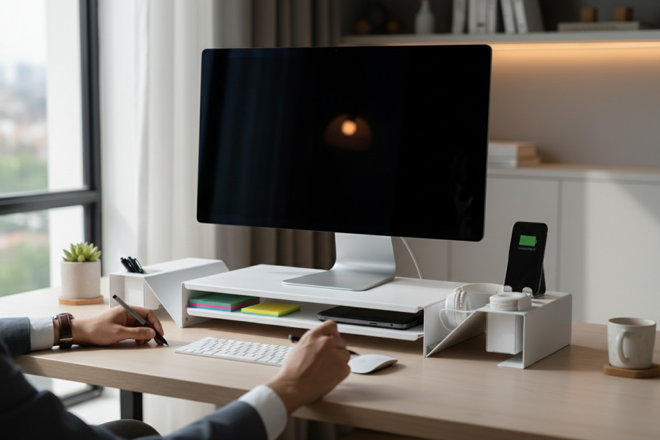 VIDMON Organizerli Monitör Yükseltici