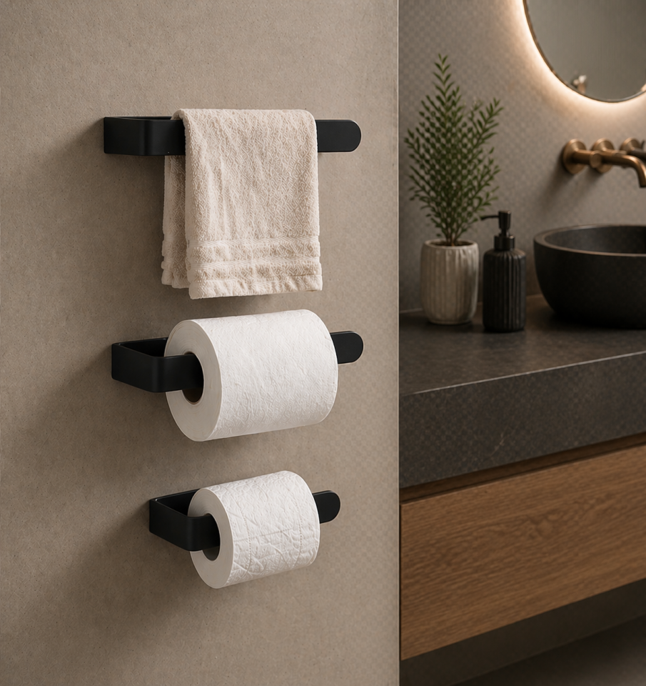 Hamton Linea 3’lü Banyo Aksesuar Seti
