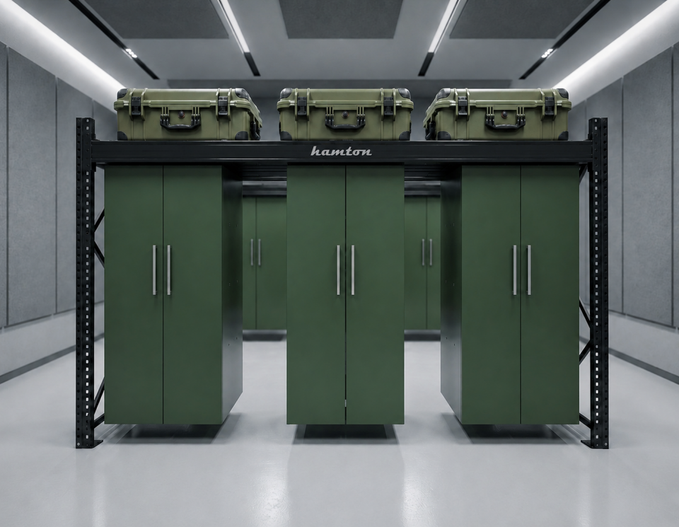 Hamton SkyLine ™ Structura 6 - Üstten Raylı Modüler Depolama Sistemi