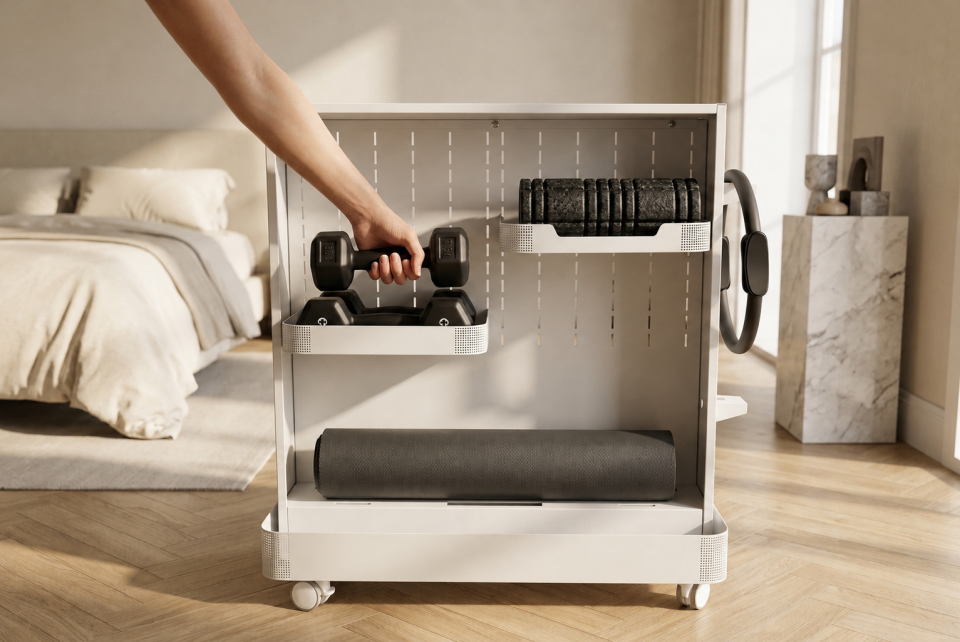 Hamton FitLine FlexCart 904090 - Tekerlekli Ev Tipi Spor Organizeri