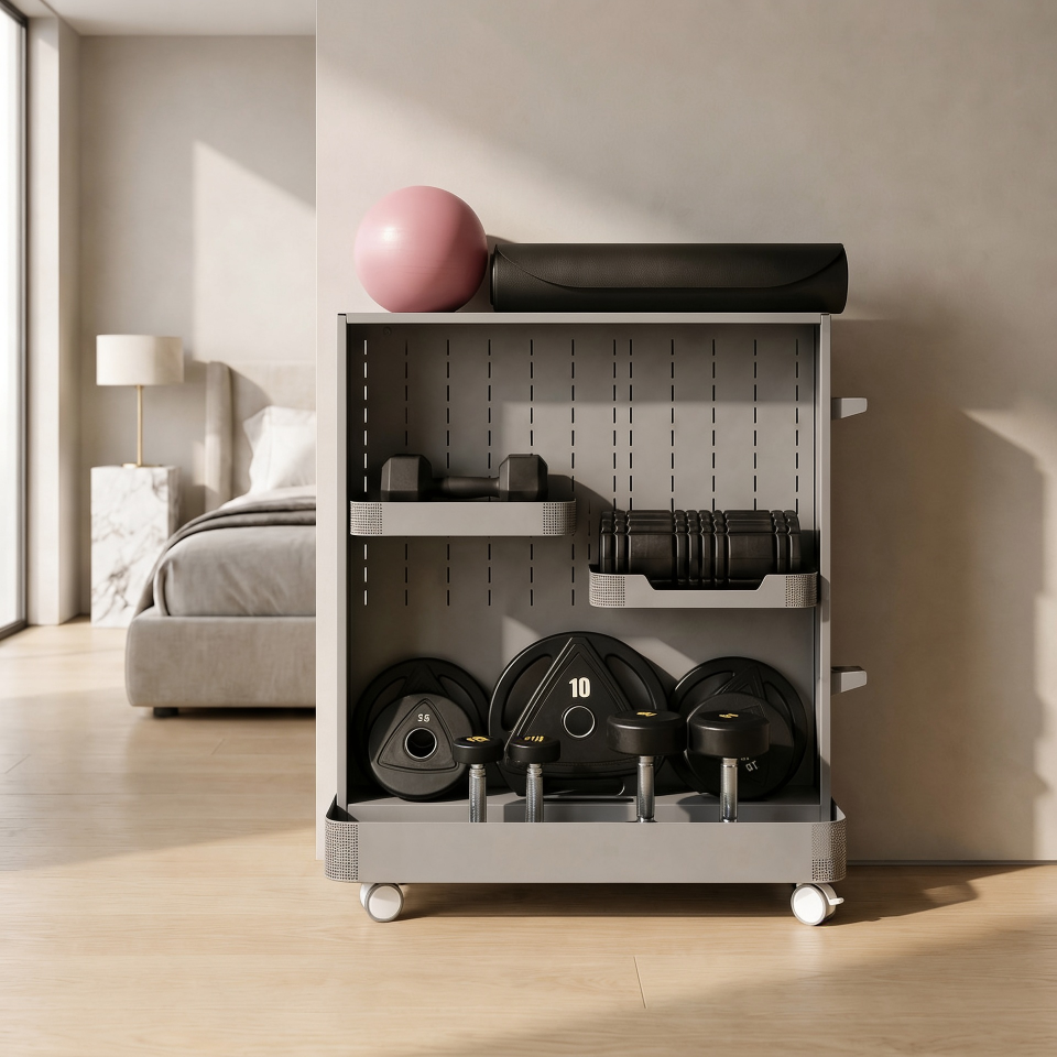 Hamton FitLine FlexCart 904090 - Tekerlekli Ev Tipi Spor Organizeri