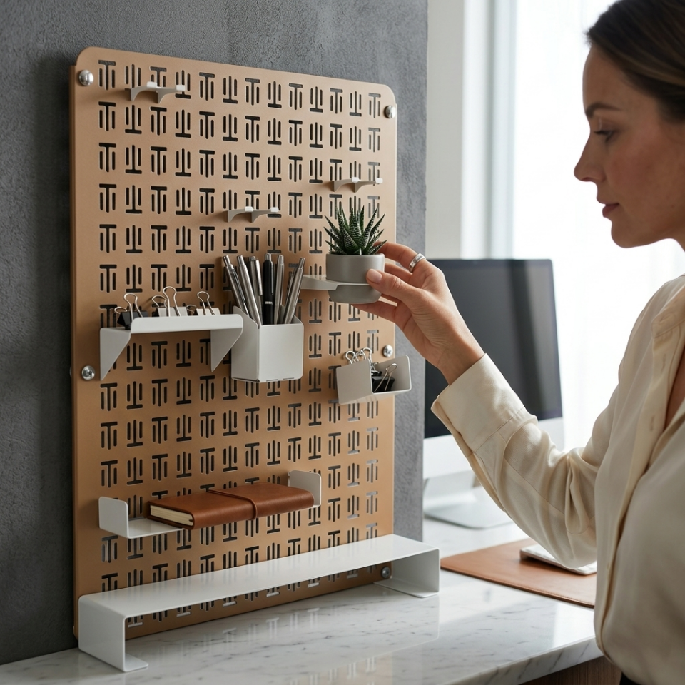 Hamton OfficeBoard Table 7050 - Metal Masa Organizeri