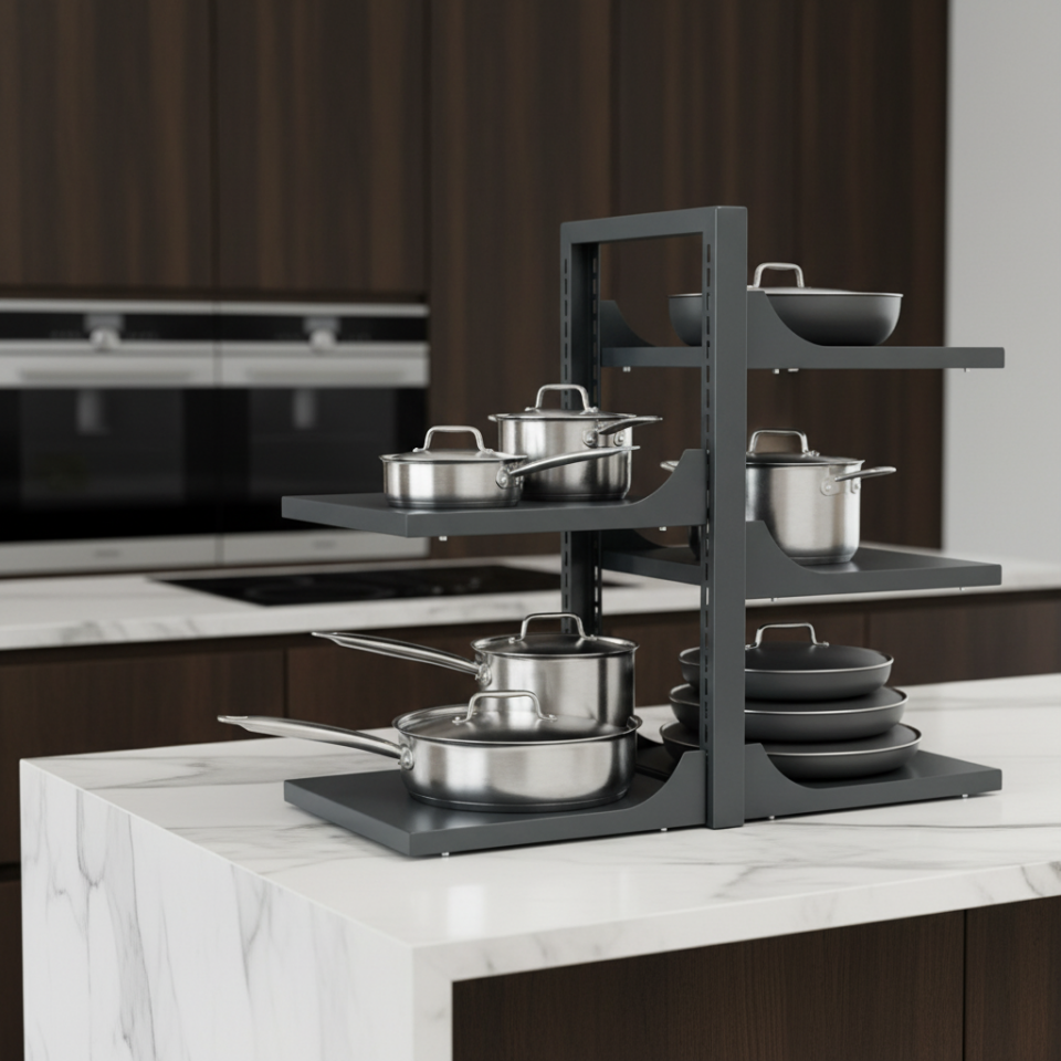 Hamton VersaShelf Duo 35 – Dolap İçi Organizer Raf