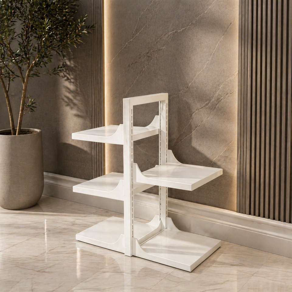 Hamton VersaShelf ShoeRack - Metal Ayakkabılık Raf Beyaz - 350 cm Kompakt