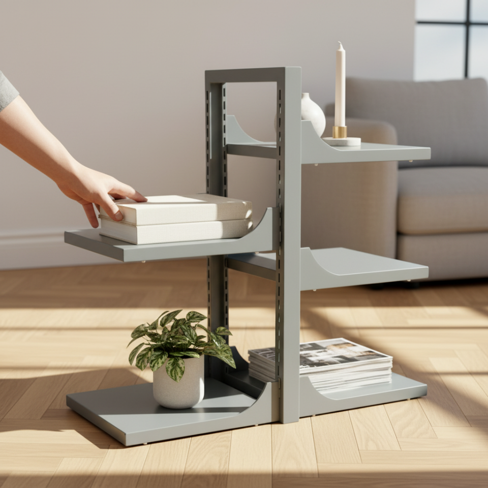 Hamton VersaShelf DecoRack - Dekoratif Metal Raf