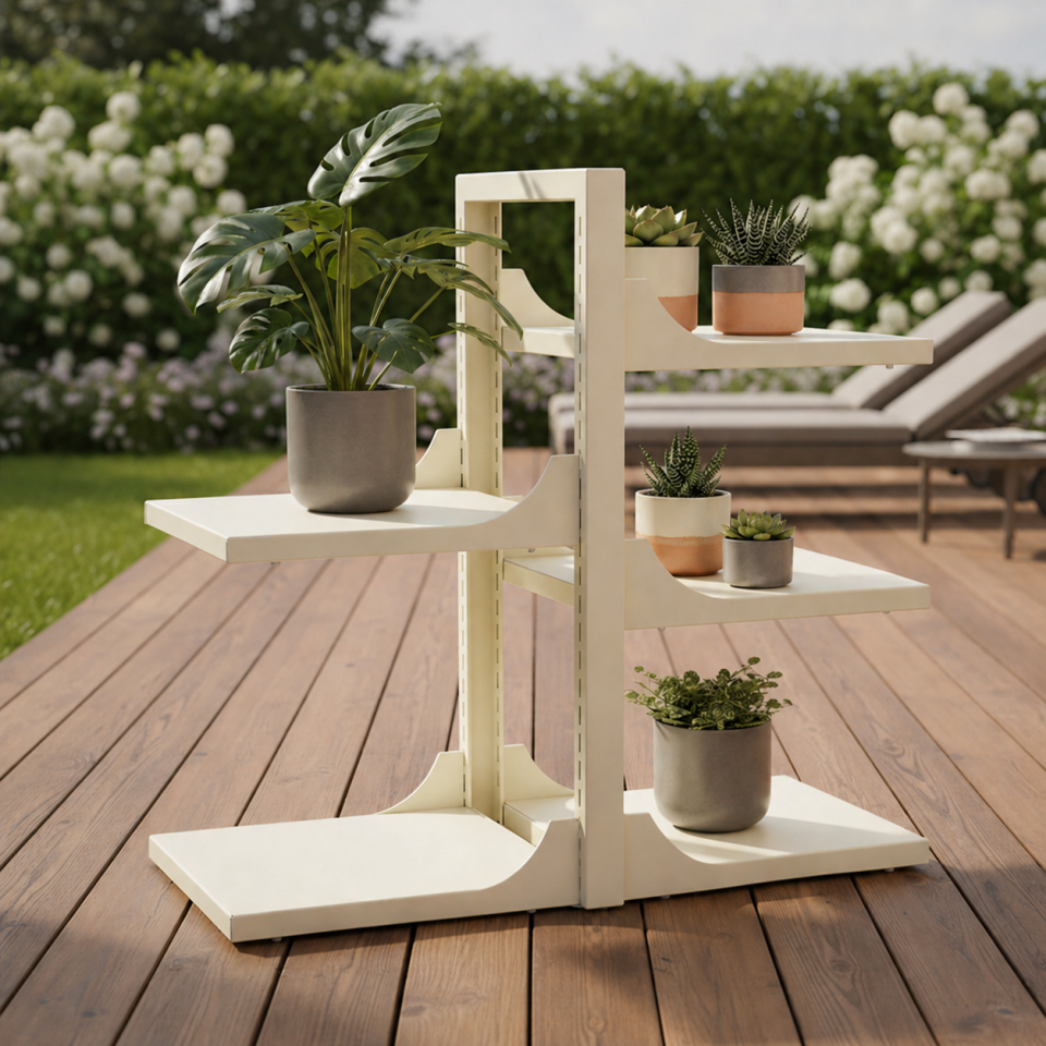 Hamton VersaShelf DecoRack - Dekoratif Metal Raf