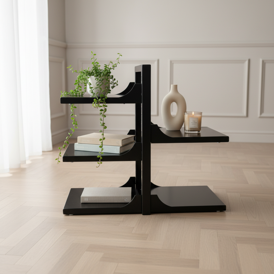 Hamton VersaShelf DecoRack - Dekoratif Metal Raf
