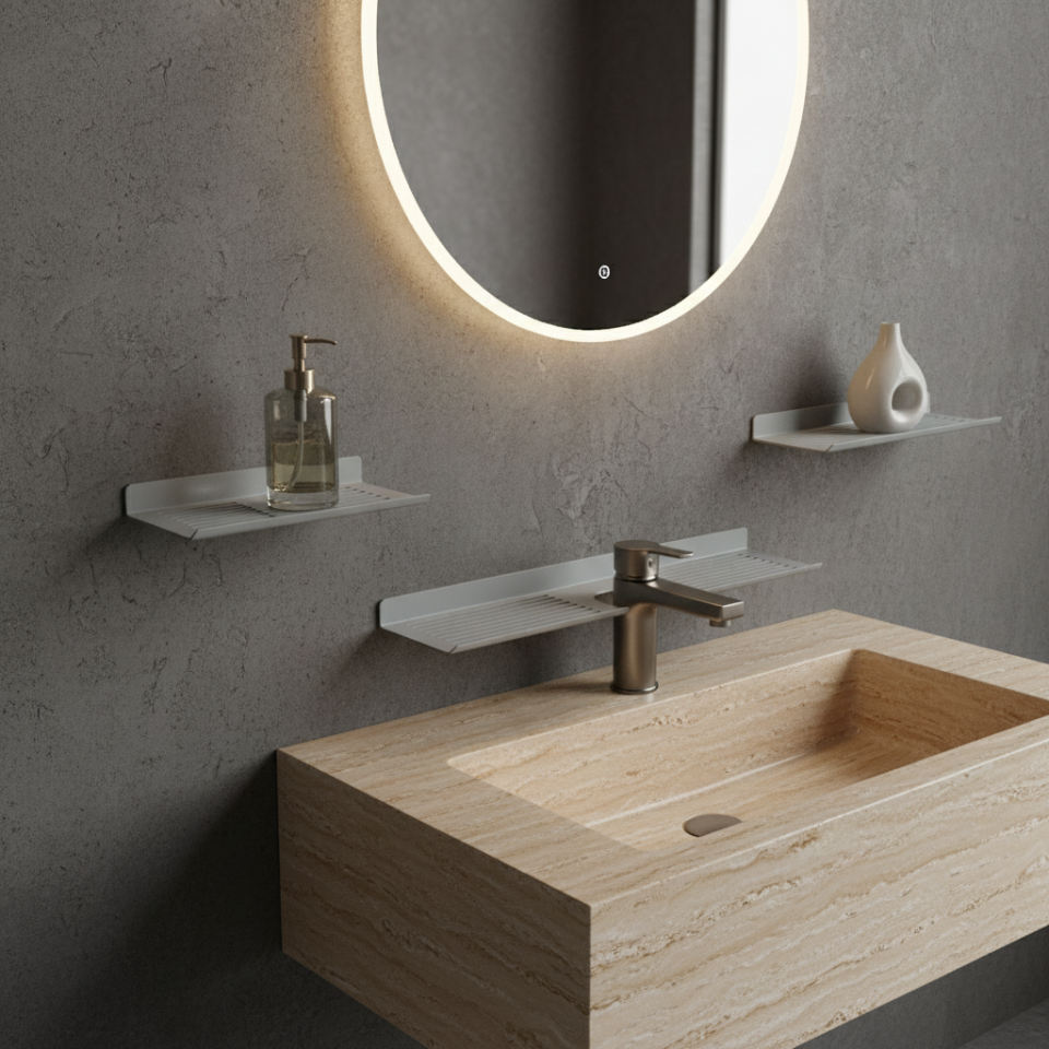 Hamton Linea Shelf RFO - Mutfak Banyo Raf Organizeri