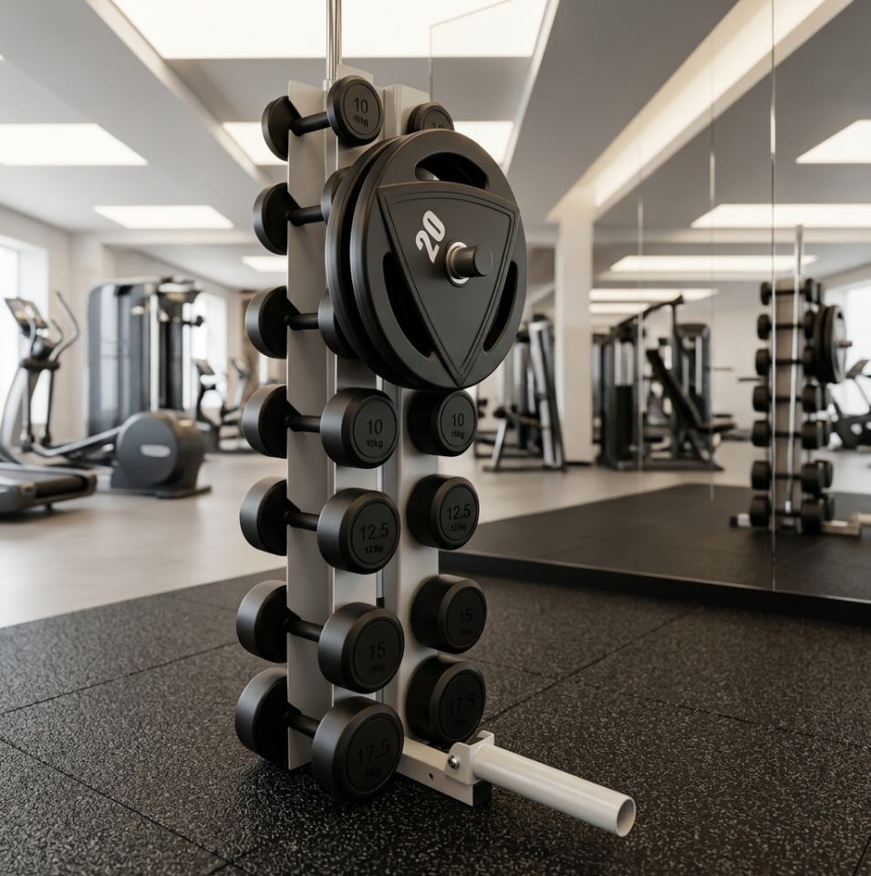 Hamton FitLine AxisTower 180 - Dambıl Bar ve Plaka Standı
